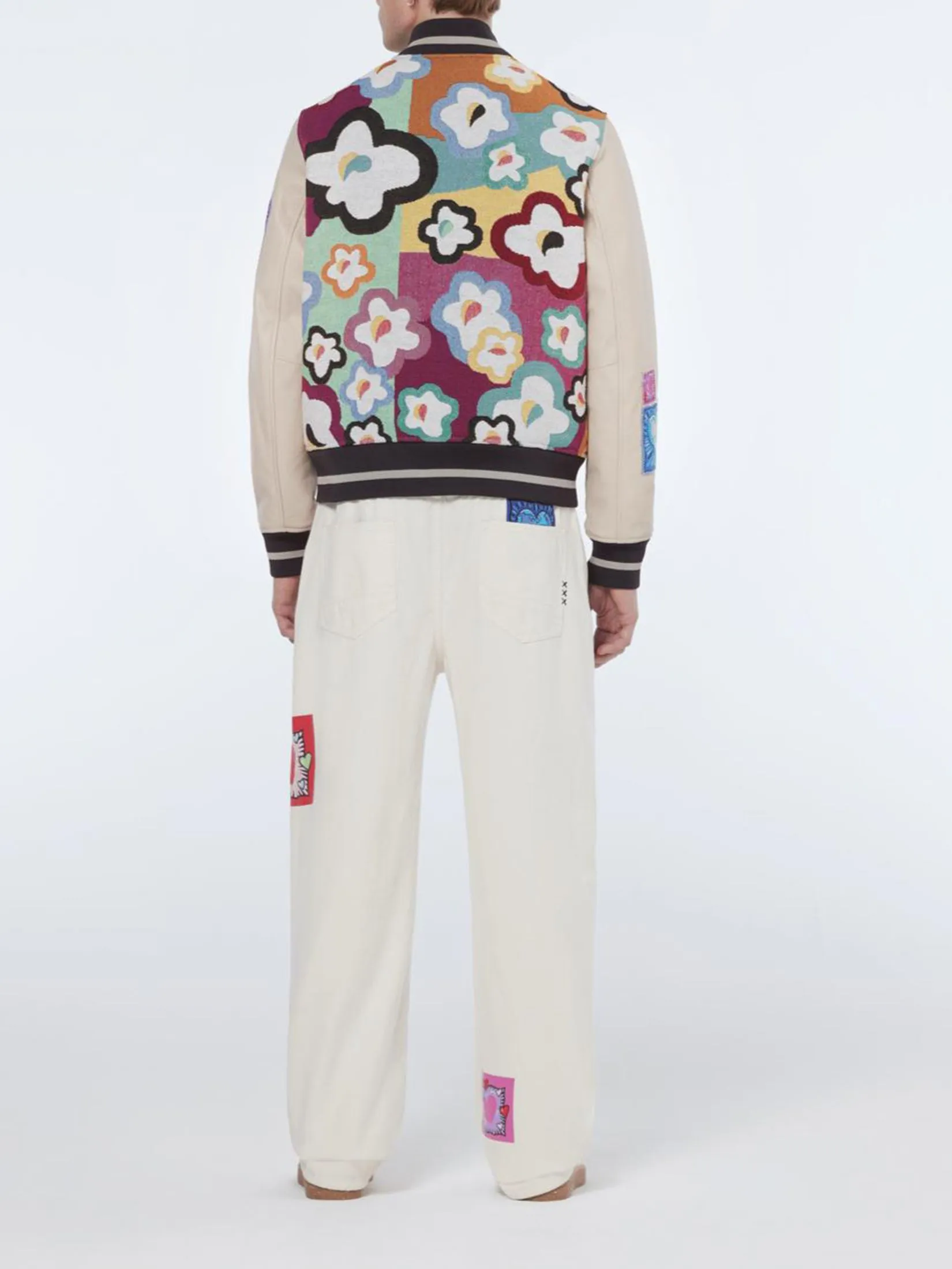 SCOTCH&SODA Men Jacket Scotch & Soda x Burton Morris Floral Flower / Hearts AOP