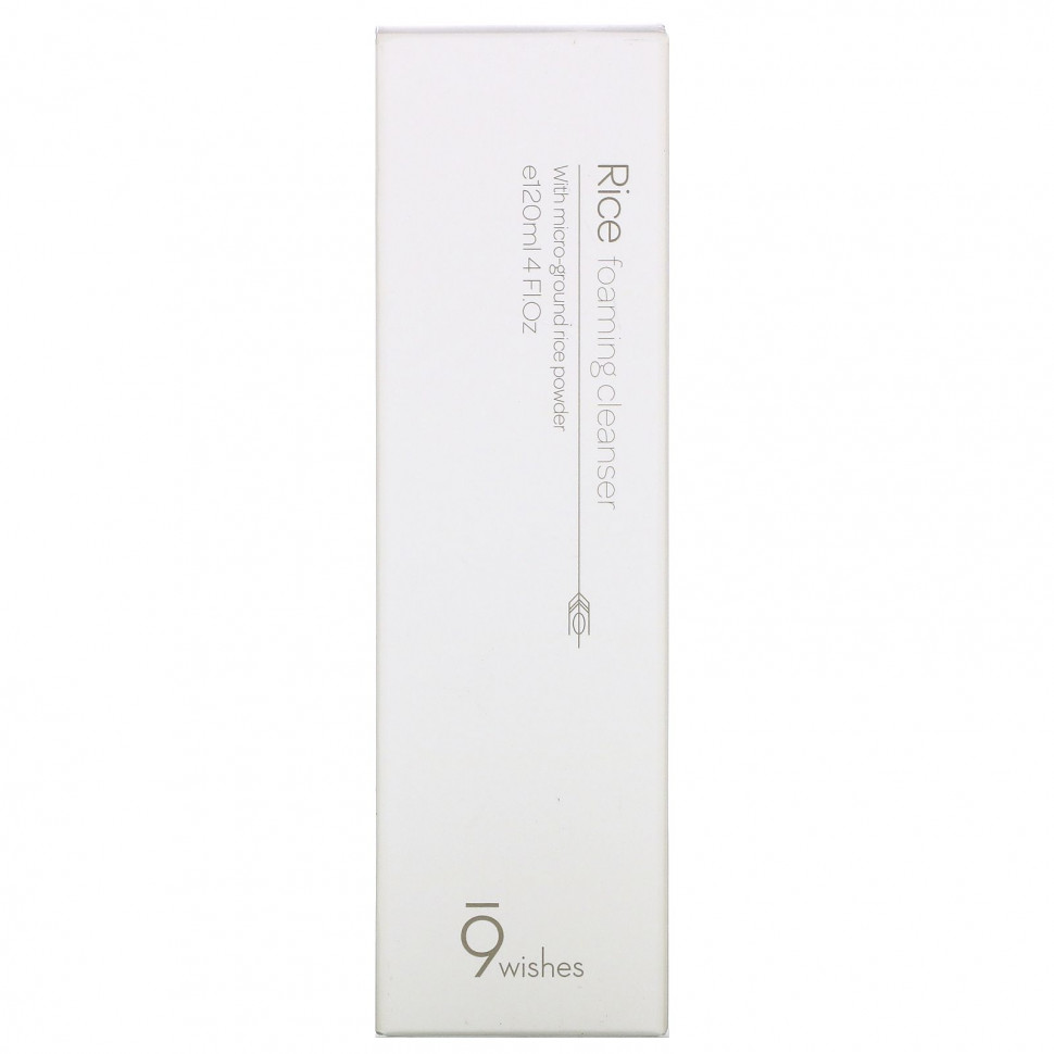 9Wishes, Пенка для умывания с рисом, 120 мл (4 жидк. Унции)