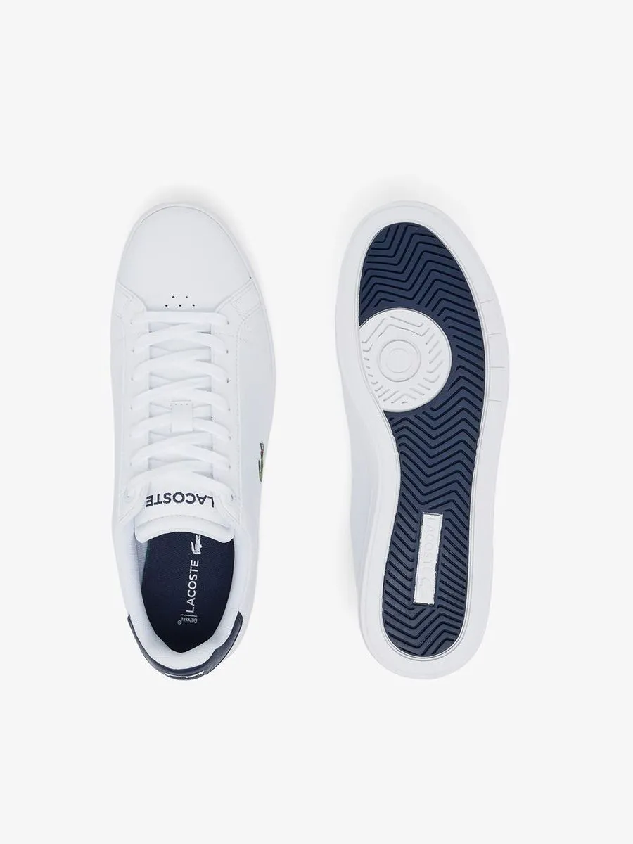 LACOSTE White Men’s Lacoste Graduate Pro Leather Trainers