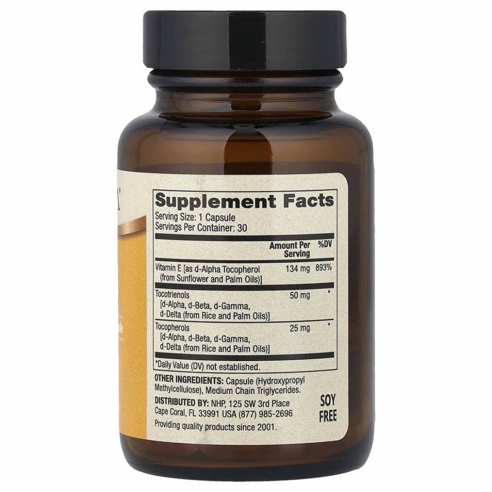 Dr. Mercola, витамин E, 30 капсул