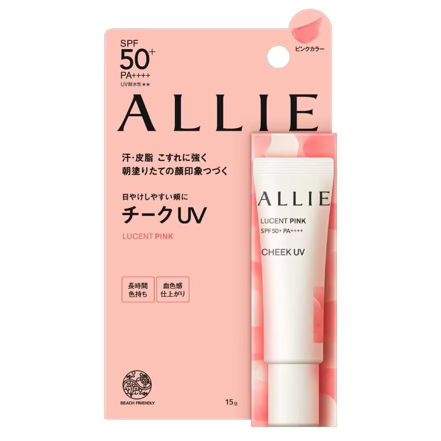 Allie Chrono Beauty Color On UV Cheek 01 SPF50+PA++++ 15 G.