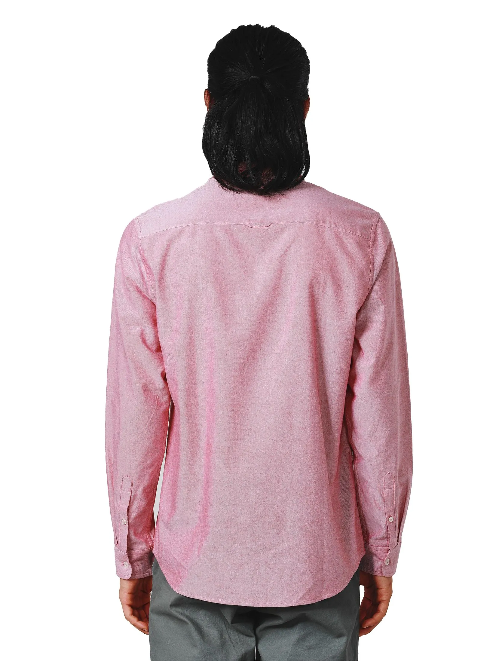 JOHN HENRY Men's Long Sleeves Shirts (Slim Fit) ESSENTIALS Red