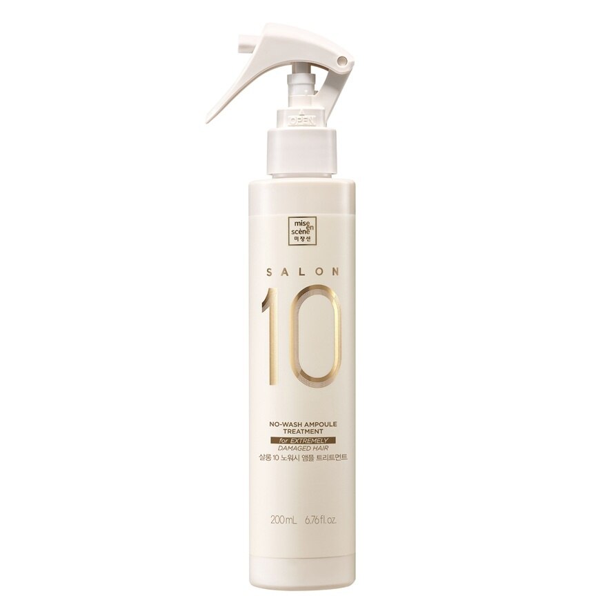 Mise En Scene Ampoule Treatment Salon 10 No-Wash For Extremely Damaged Hair 200 Ml.