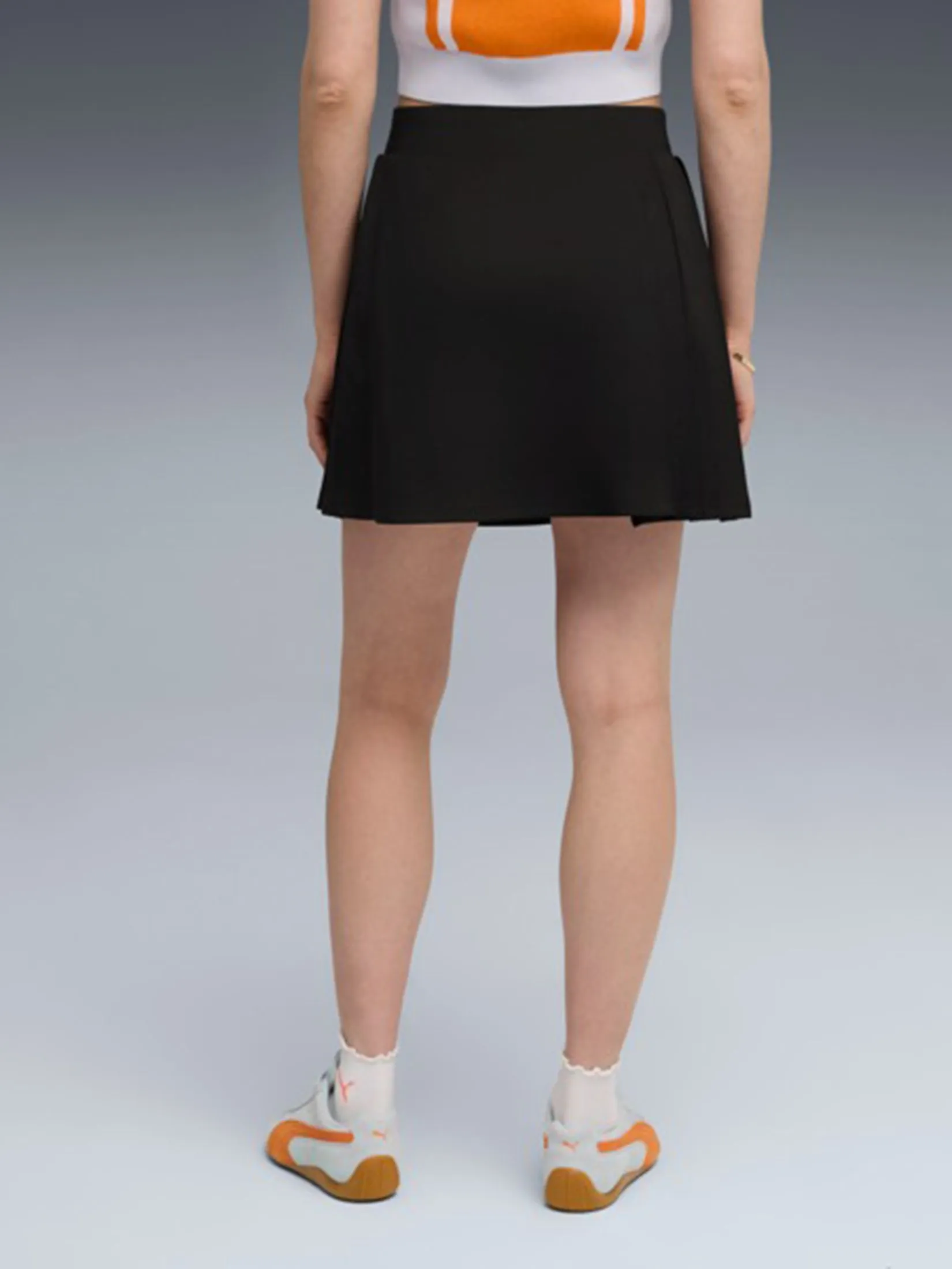 PUMA Women Pleated Skirt Wardrobe Essentials PUMA Black
