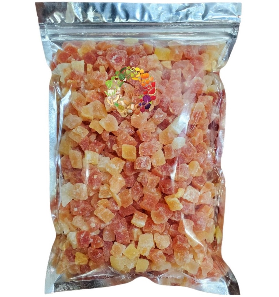 Сушеная папайя из Тайланда кусочками 250 гр