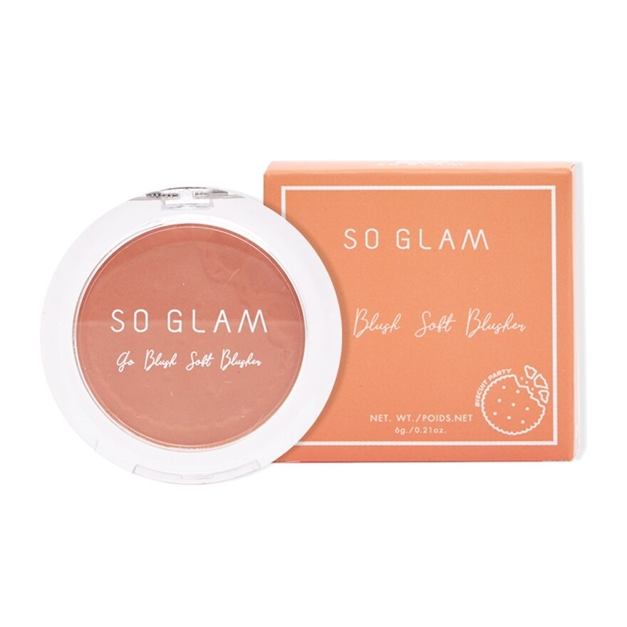 #So Glam Go Blush Soft Blusher 10 - 06 Vanilla Shortbread
