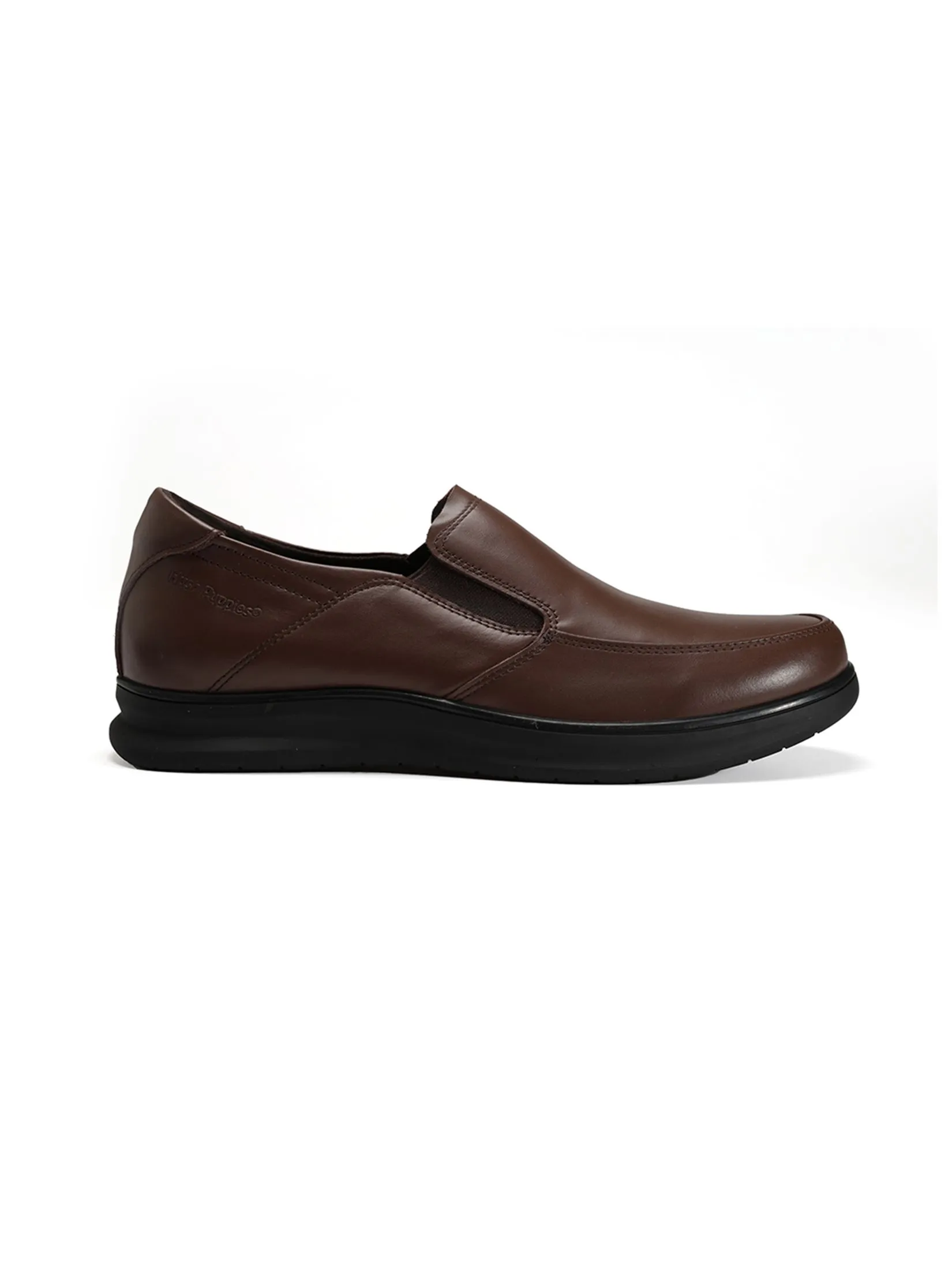 HUSH PUPPIES Men's Shoes Dress Shoes Slip-ons  - BROWN
