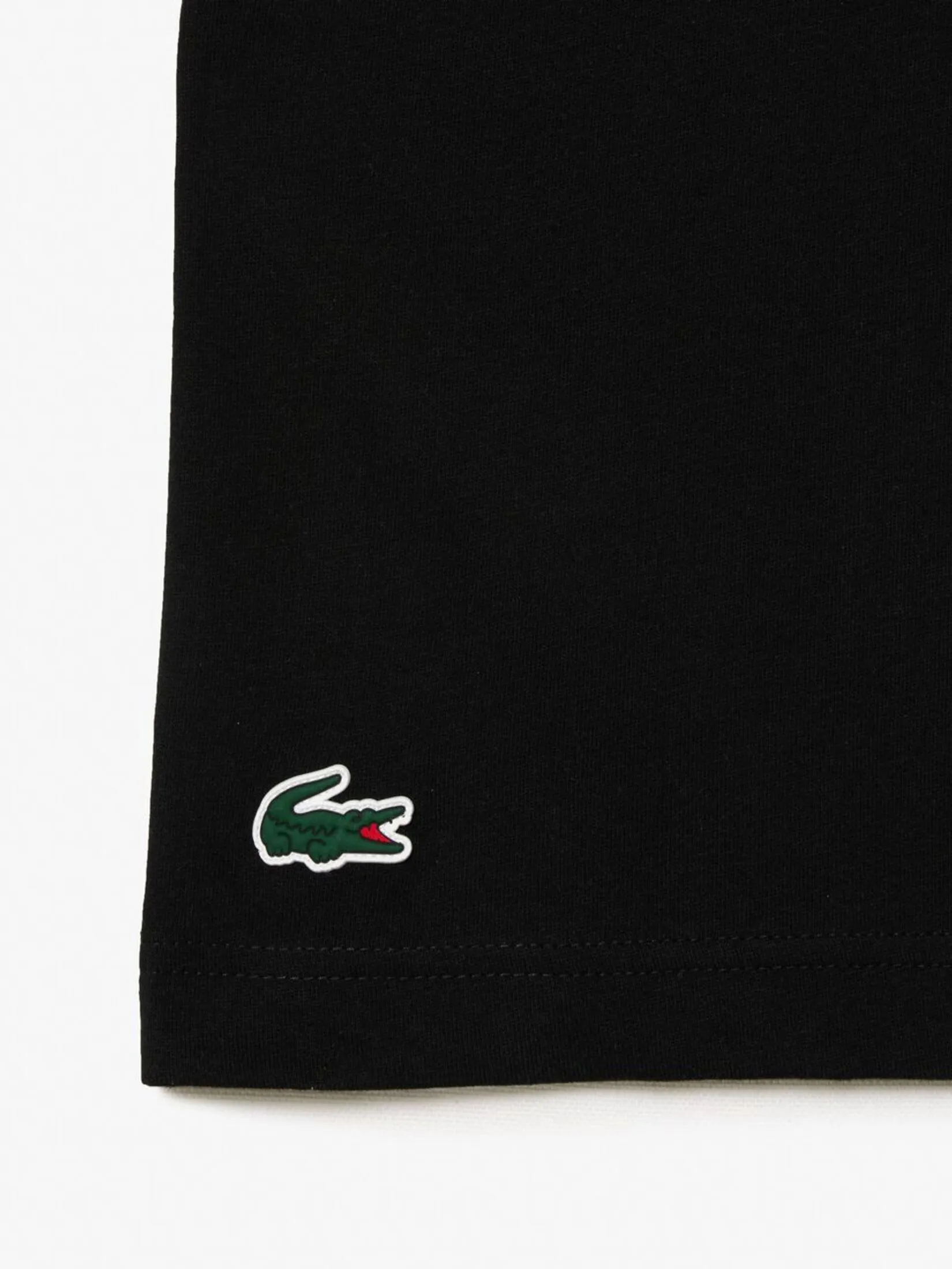 LACOSTE Ultra Dry Cotton Sport T-shirt Black