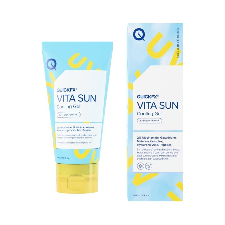 QuickFx Vita Sun Cooling Gel SPF50+PA++++50ml.