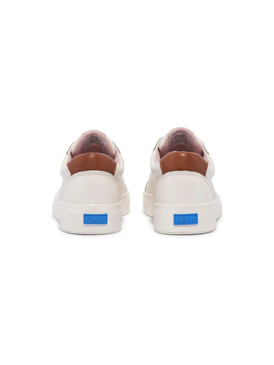 KEDS Women Pursuit Leather Brown