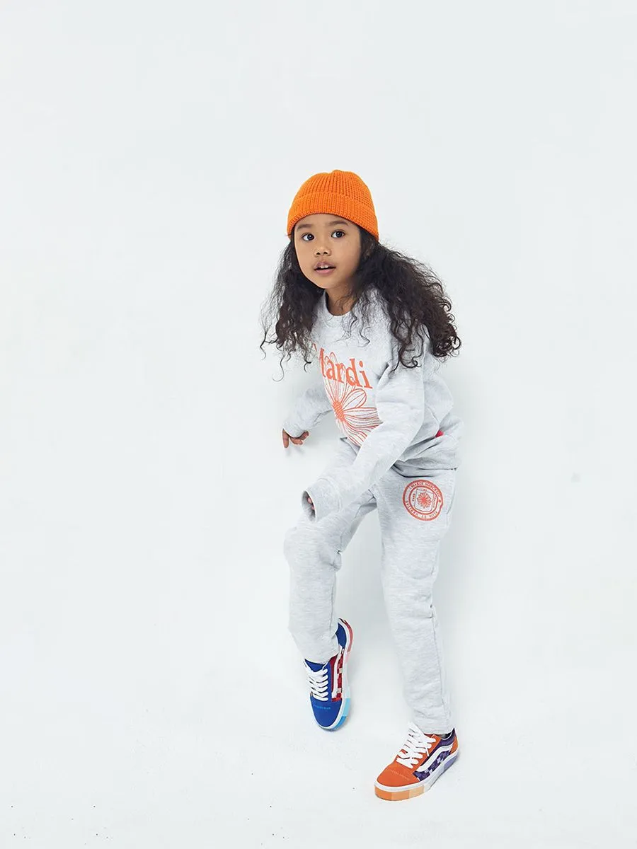 MARDI MERCREDI LES PETITS Sweat Pants Original Univ Heather Orange