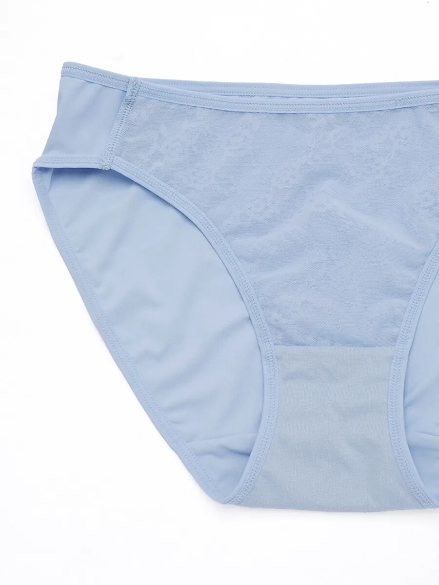 SABINA Panty Bikini Woman Modern V - Light Blue