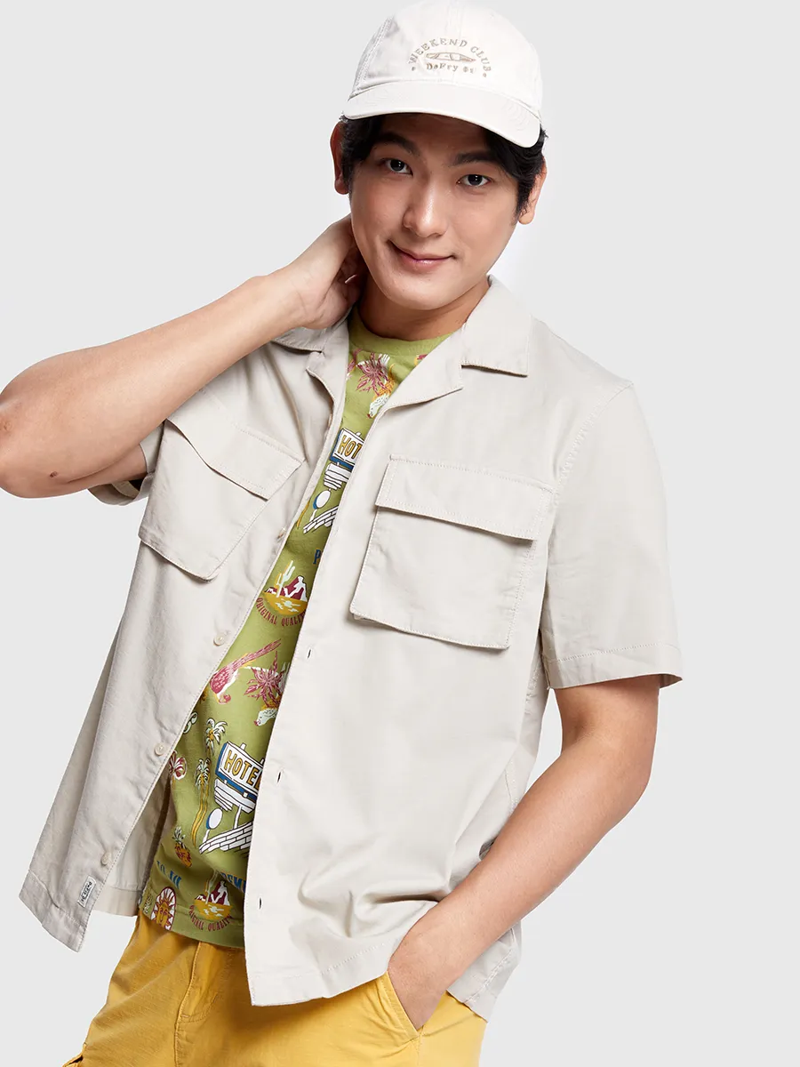 DEFRY 01 Men Shirt Short Sleeves