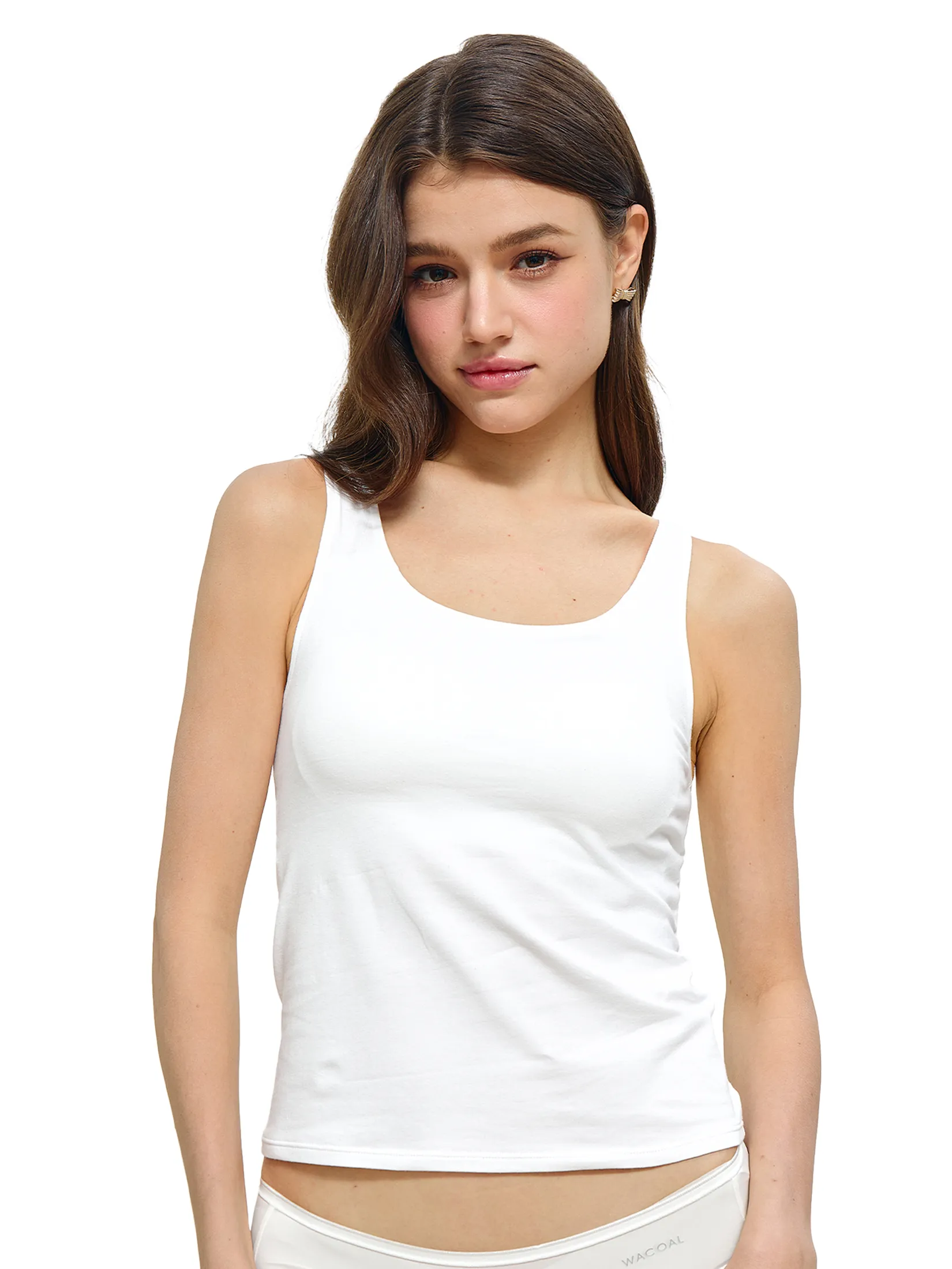 WACOAL Women Tank Top Bra White