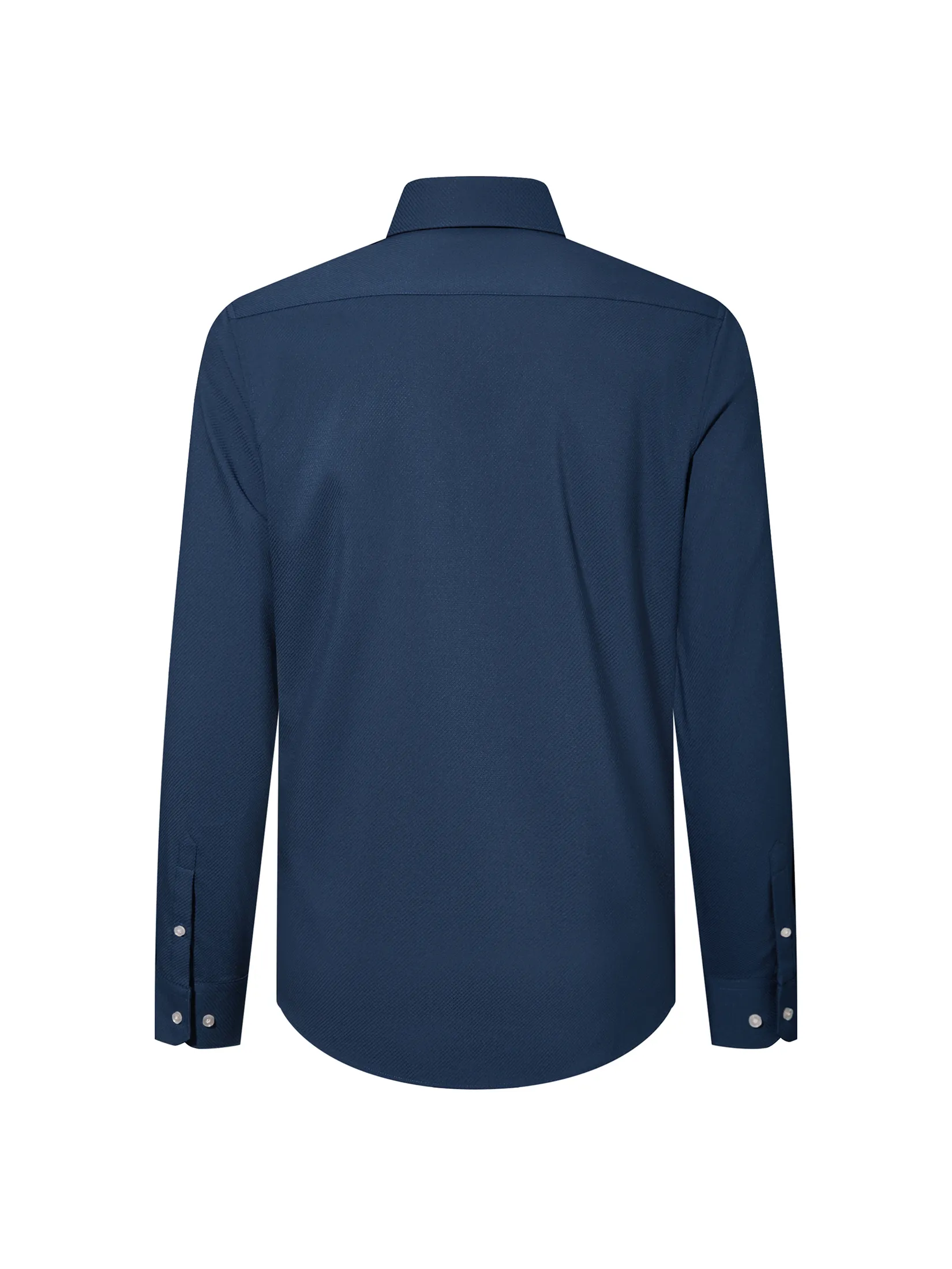 G2000 Men Clothing Non-Iron Texture Shirt  Smart Fit - Navy