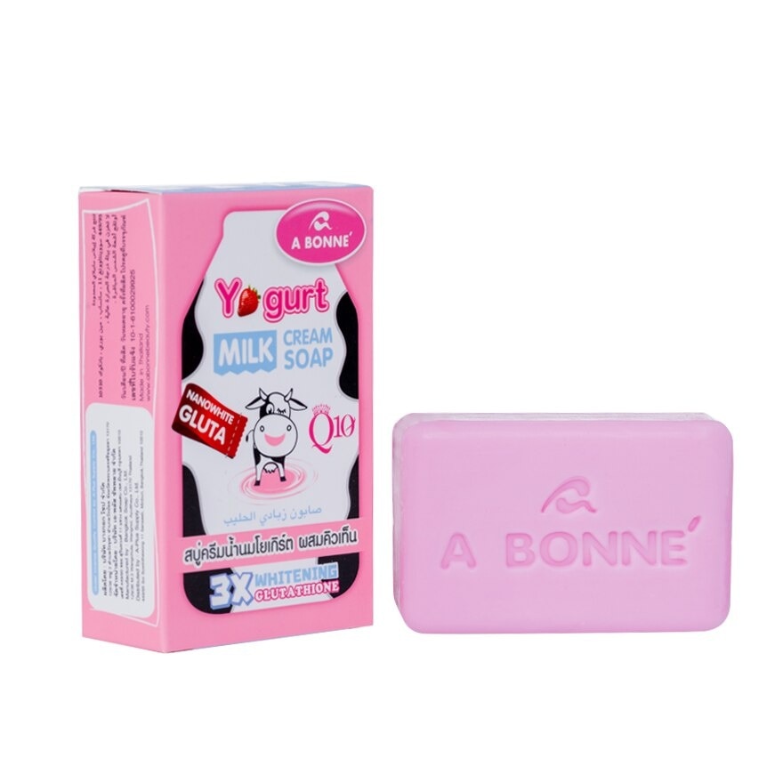 A Bonne' Yogurt Milk Cream Soap  90 G.