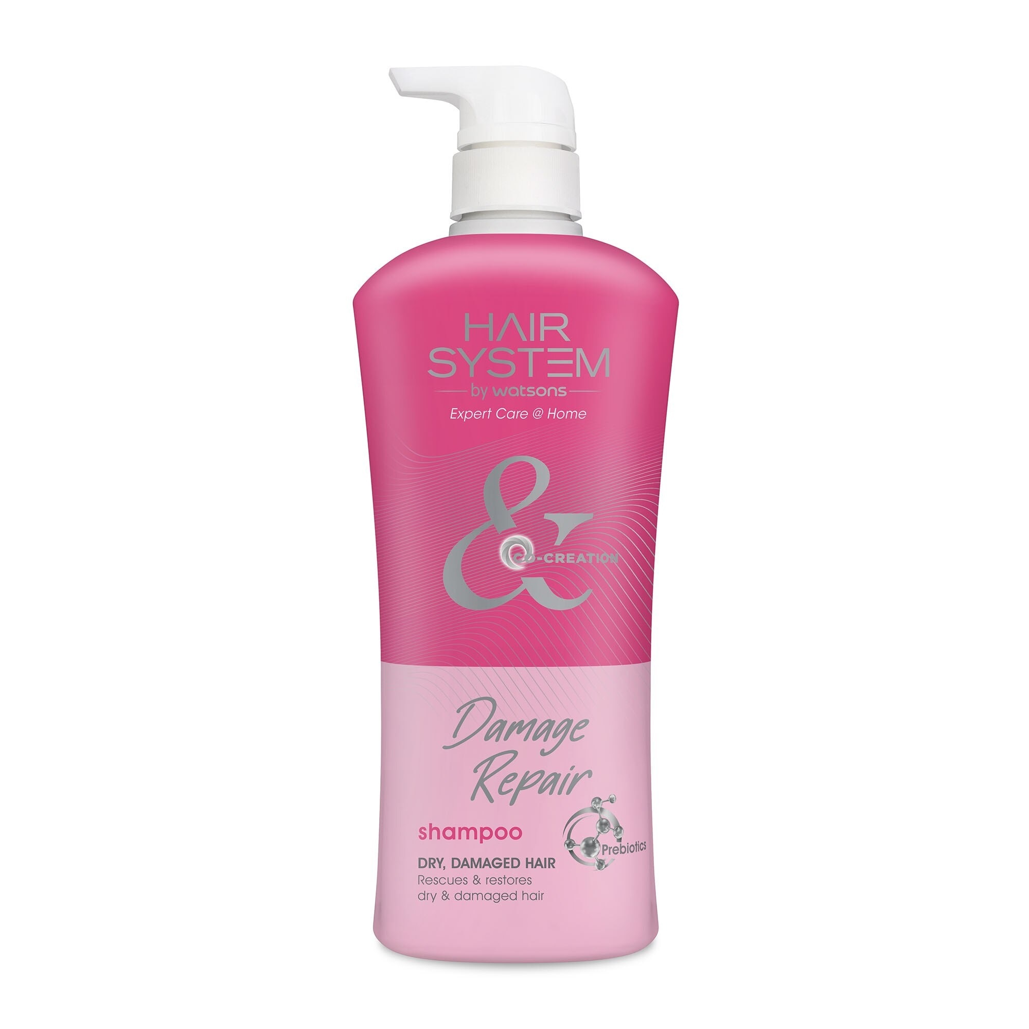 Hair System By Watsons Damage Repair Shampoo 500ml.