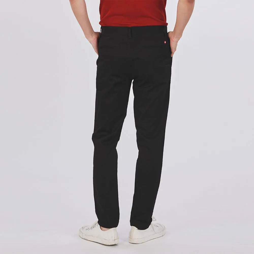 JOHN HENRY Men's Pants (Slim Fit) ESSENTIALS Black