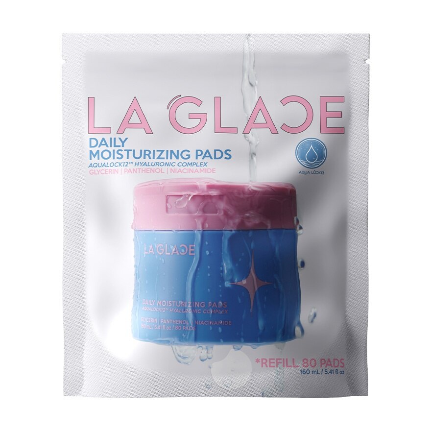 LA GLACE Moisturizing Pads Refill Size 80pads.