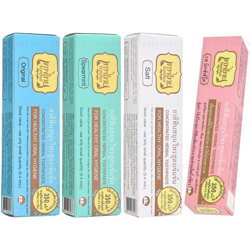 Концентрированная зубная паста Tepthai в тубе 4 вкуса 30 или 70 гр