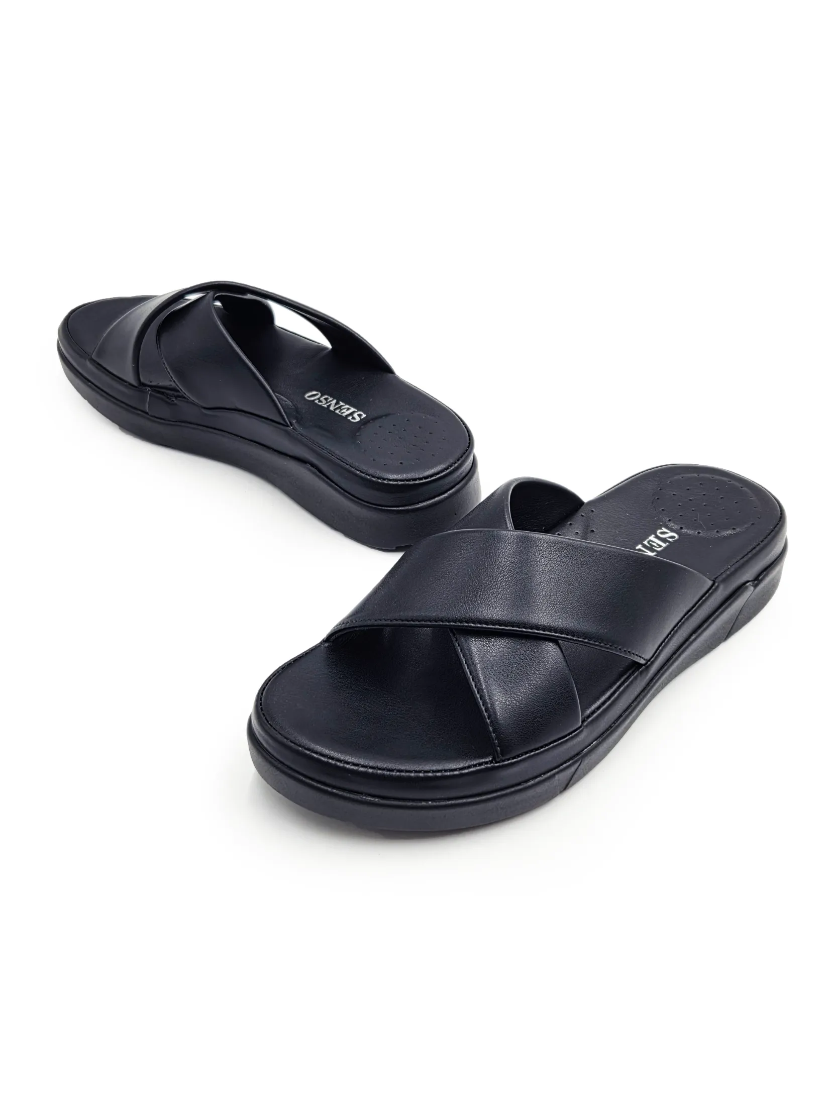 SENSO Women Comfort Sandals J84033 Black