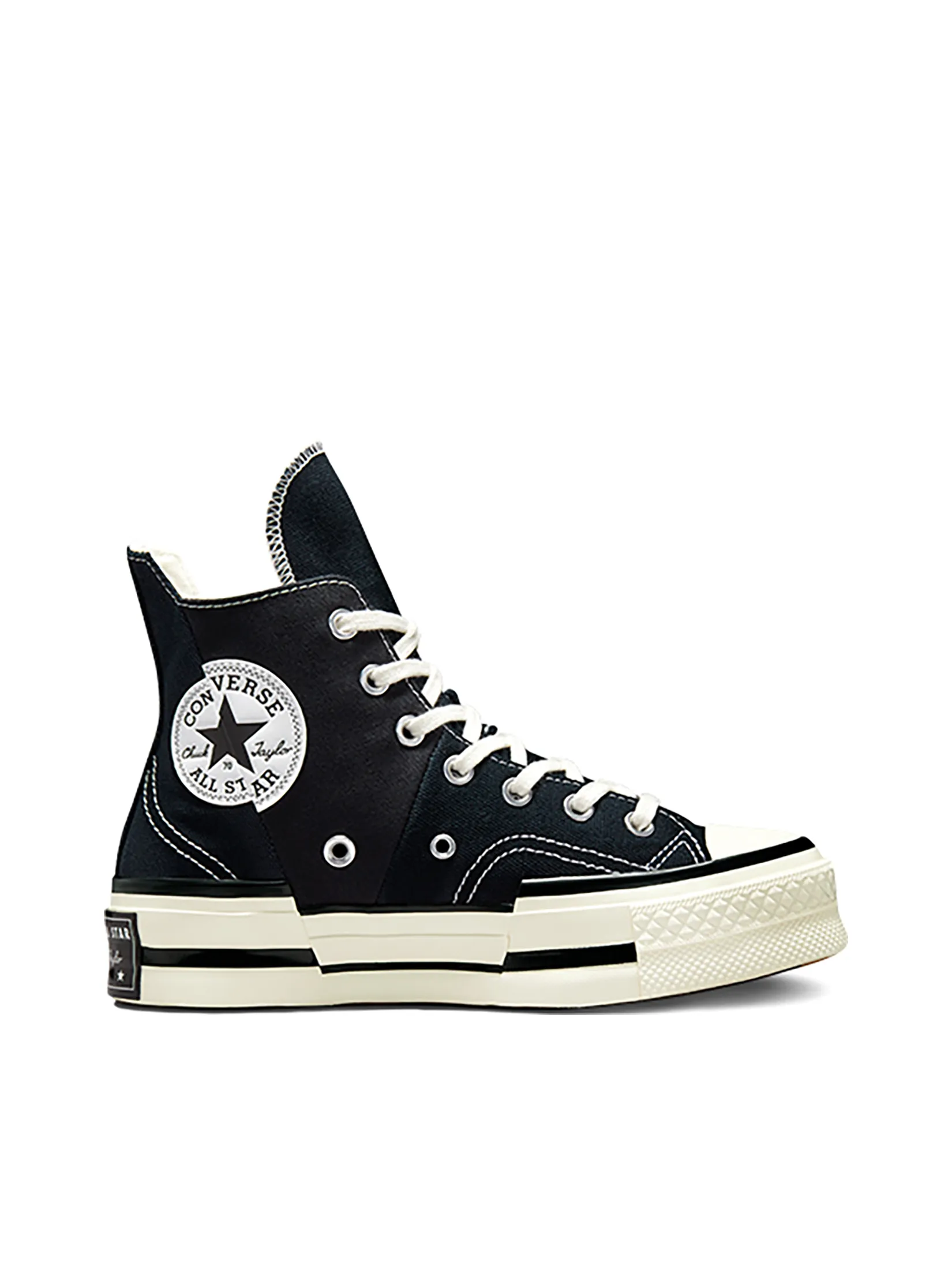 CONVERSE Unisex Sneakers Chuck 70 Plus Canvas Hi Black Size - 10 US