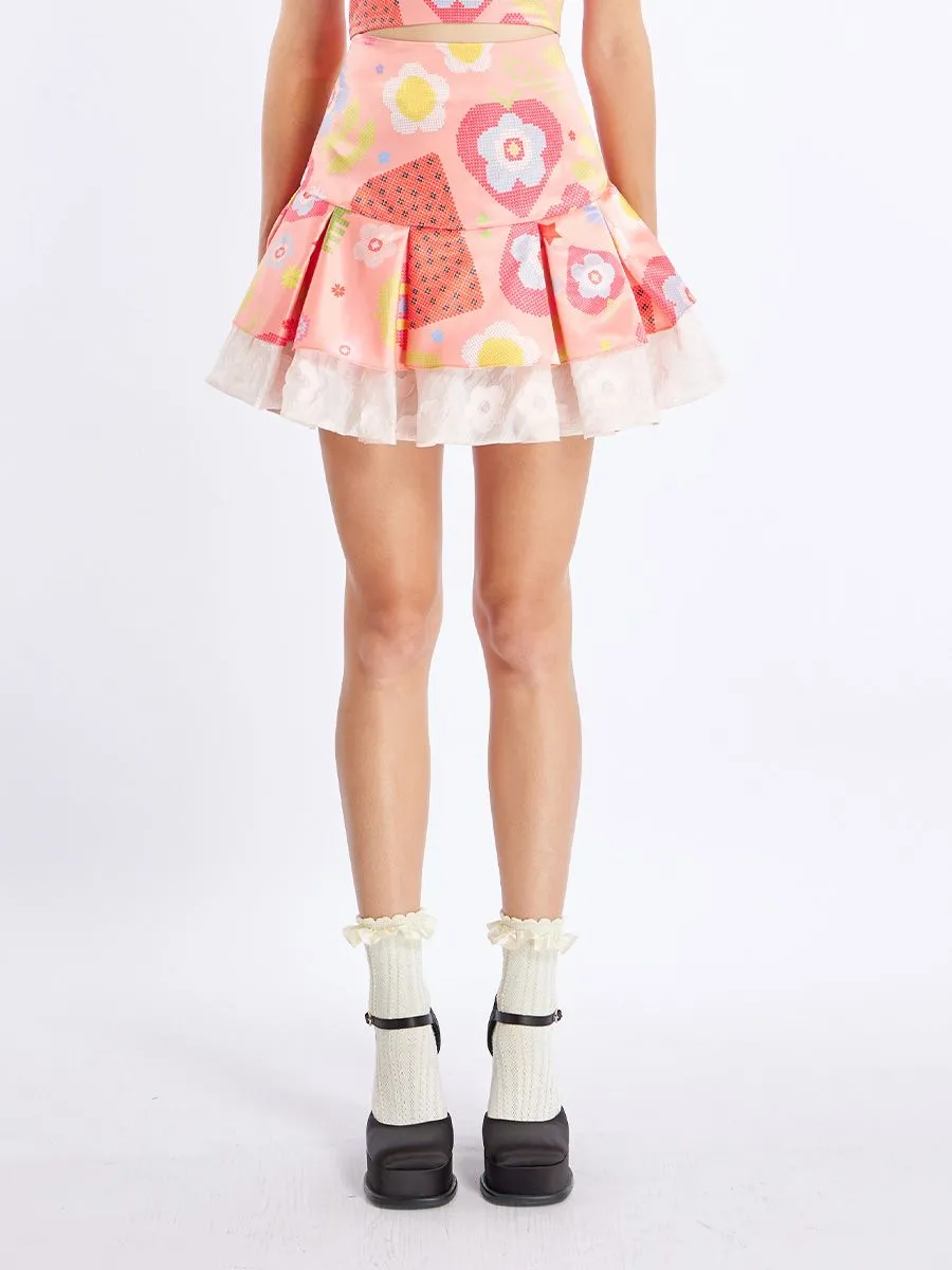 ICONIC WOMAN PINK TILLY SKIRT