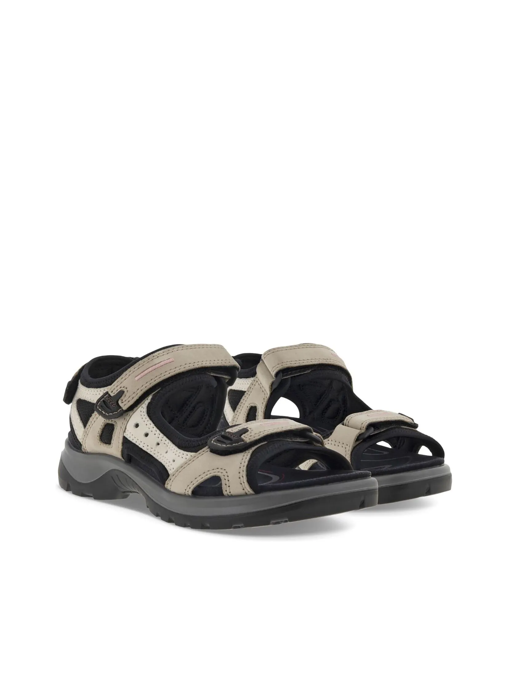 ECCO Women Sandal Offroad Atmosphere/Ice W/Black