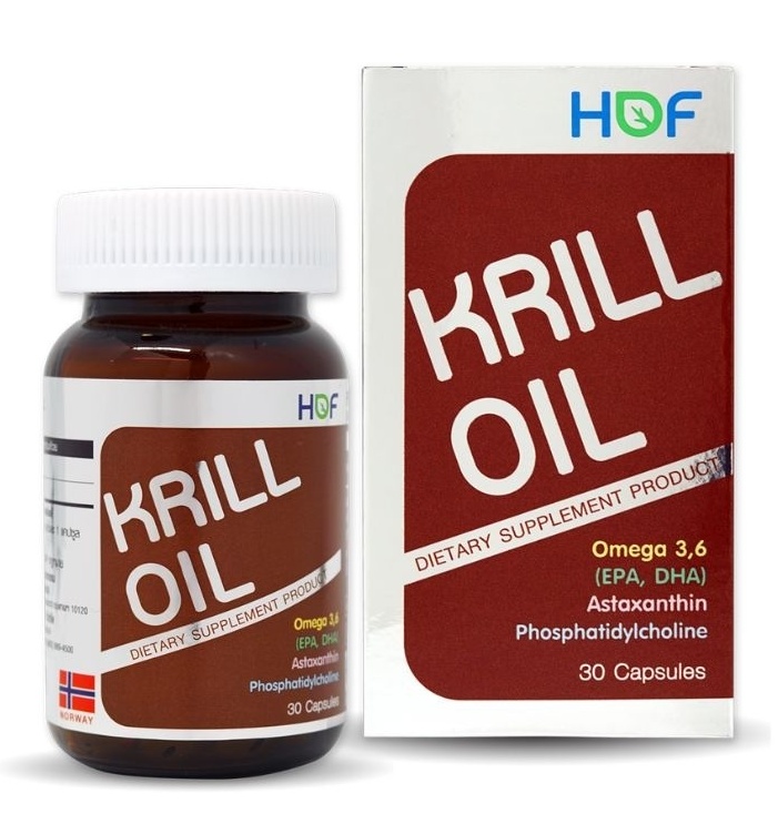 Омега-3 Масло криля капсулы массой 500 мг HOF 30 шт