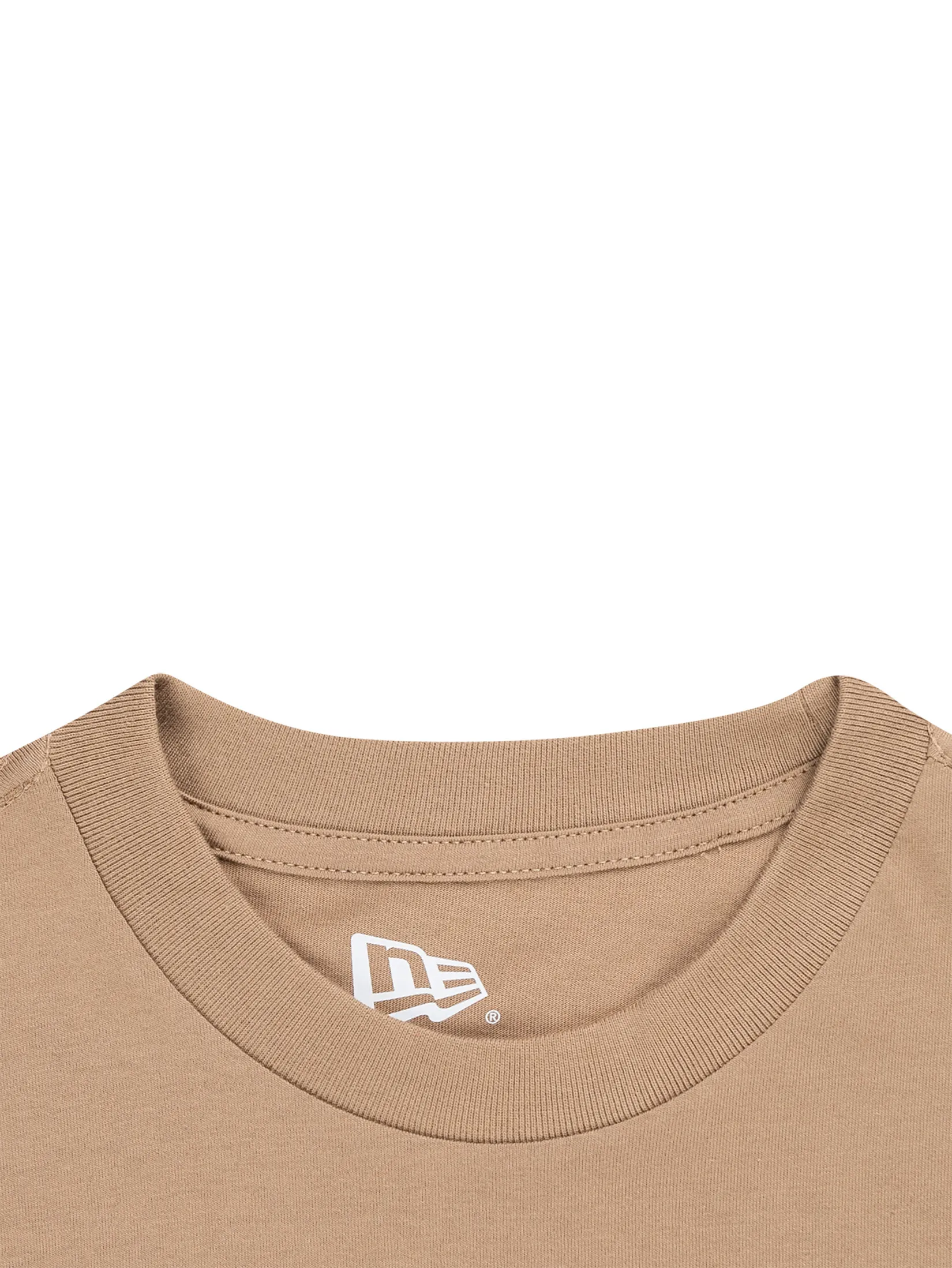 NEW ERA UNISEX SHORT SLEEVE TEE ESSENTIAL LOS ANGELES DODGERS KHAKI