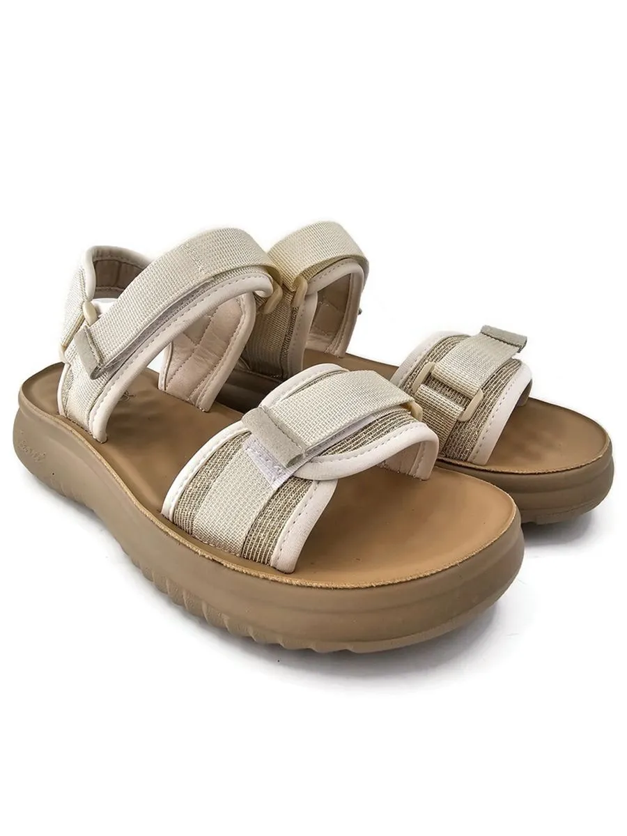 KLIN Woman Slingback Sandals Cream