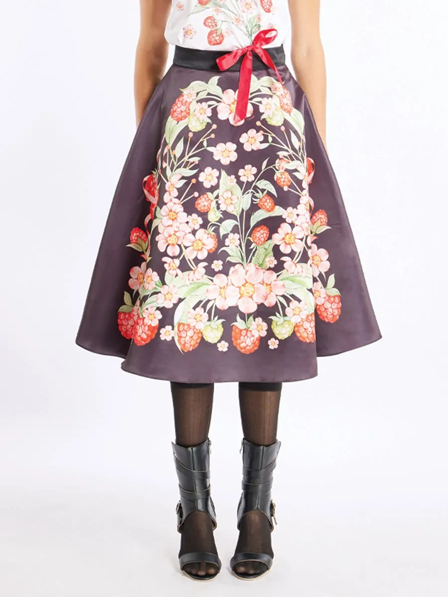 ICONIC WOMAN BLACK MERLE SKIRT
