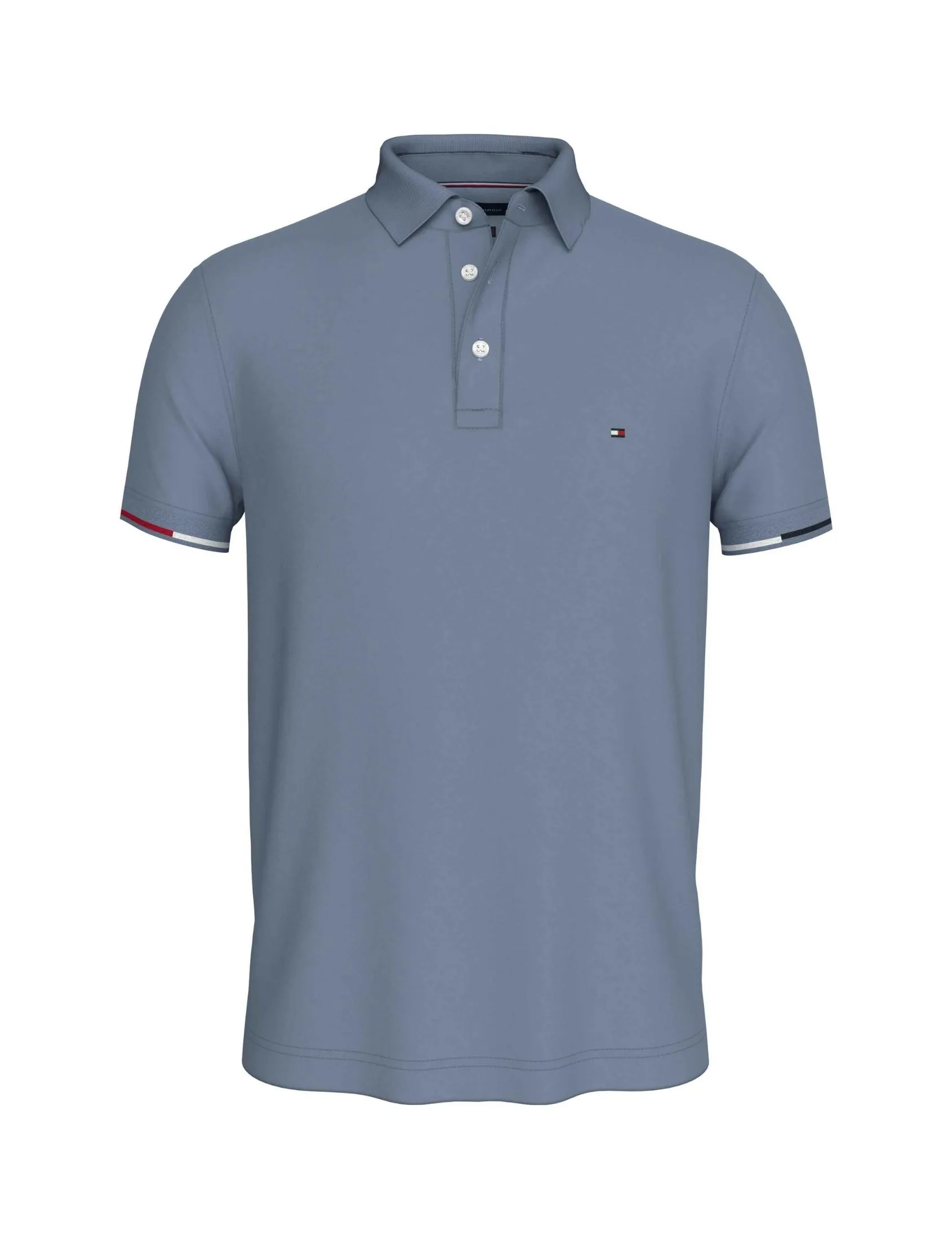TOMMY HILFIGER MEN POLO BLUE Slim