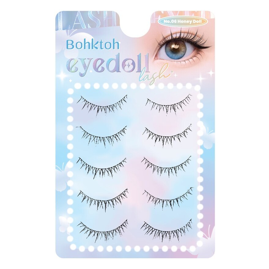 Bohktoh Eyedoll Lash 06 Honey doll - Black