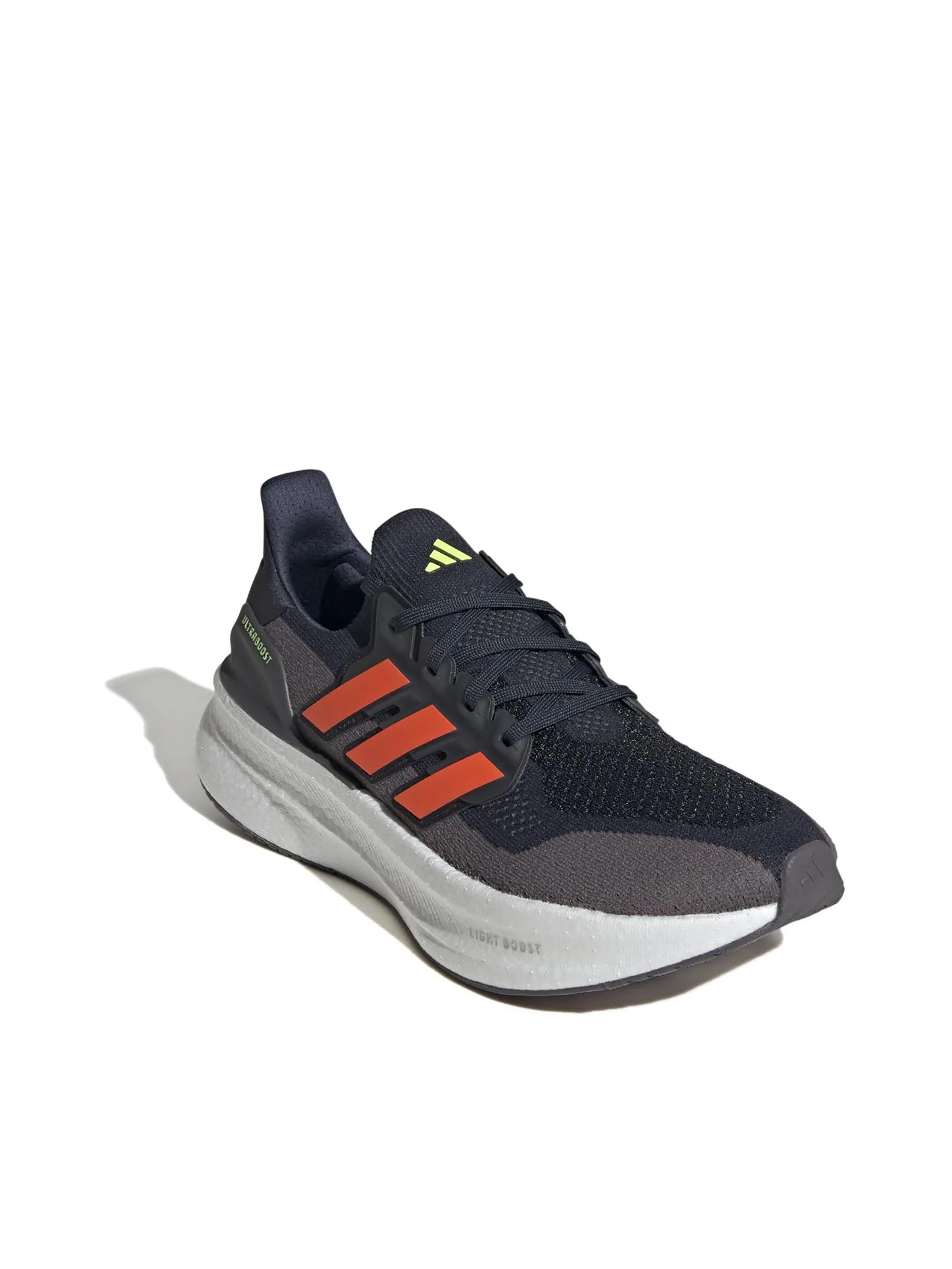 ADIDAS Men Running Shoes Ultraboost 5 Aurora Ink / Impact Orange / Lucid Lemon