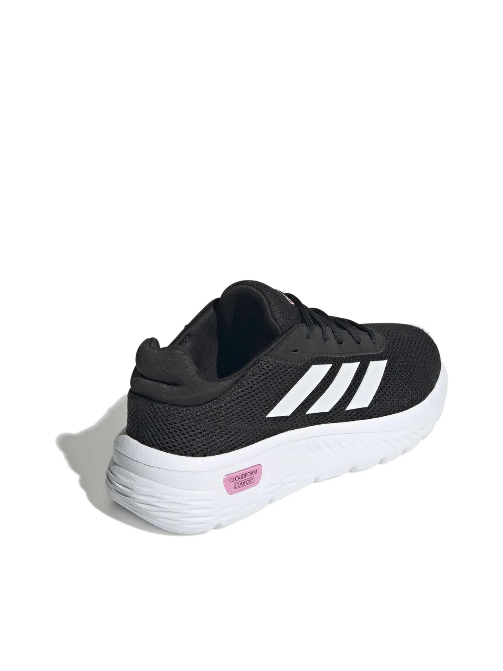ADIDAS Women Sneakers Cloudfoam Comfy IH2974 Core Black / Cloud White / Bliss Pink