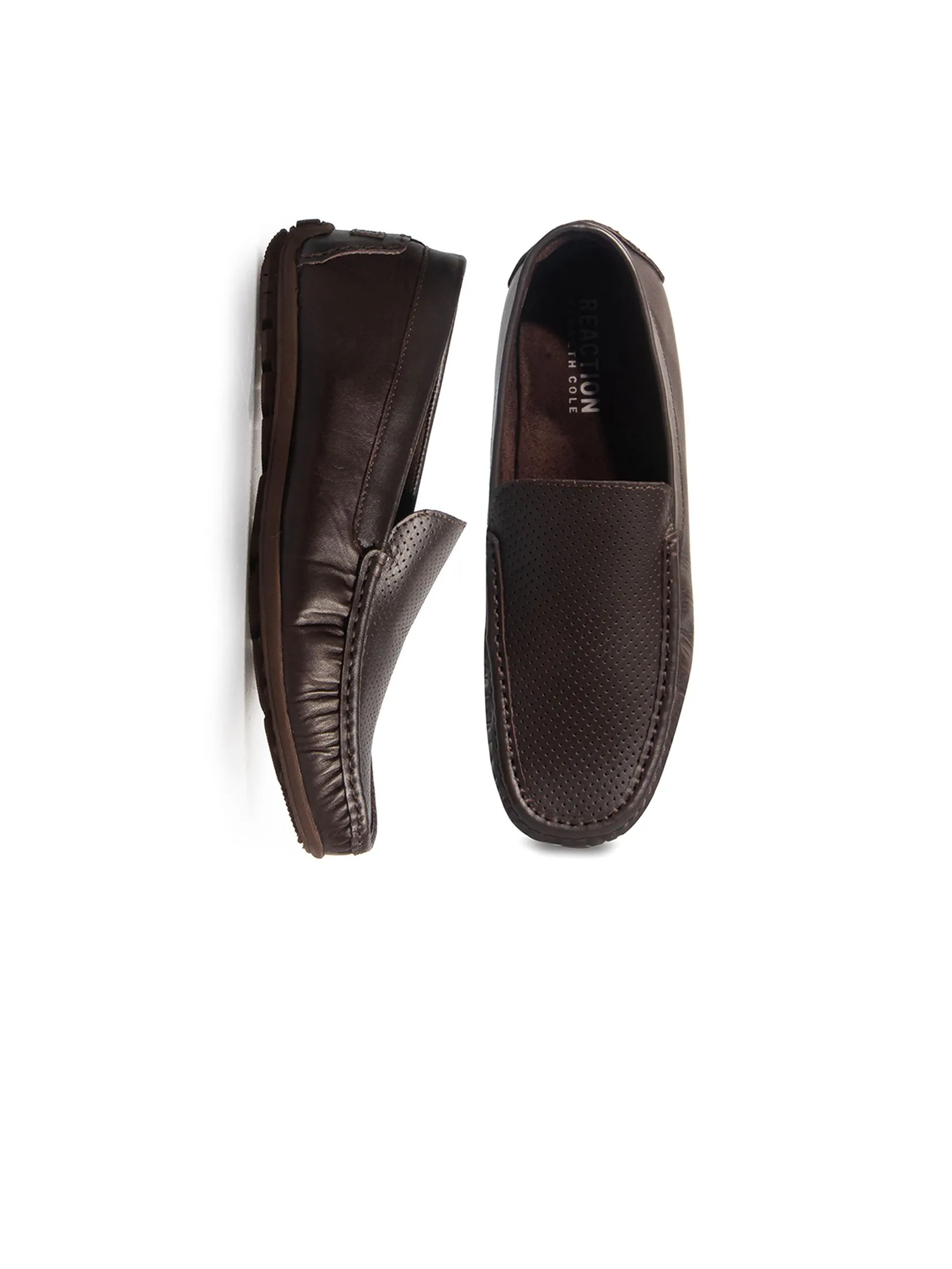 KENNETH COLE MEN CASUALS DILAN FRET / BROWN