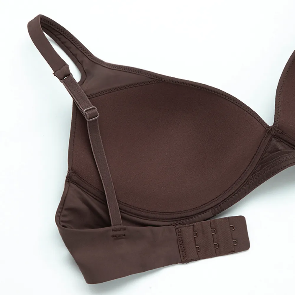 SABINA BRALESS WIRELESS BRA TWENTY FIVE COLLECTION STYLE NO. SBQ9300C5 Cocoa
