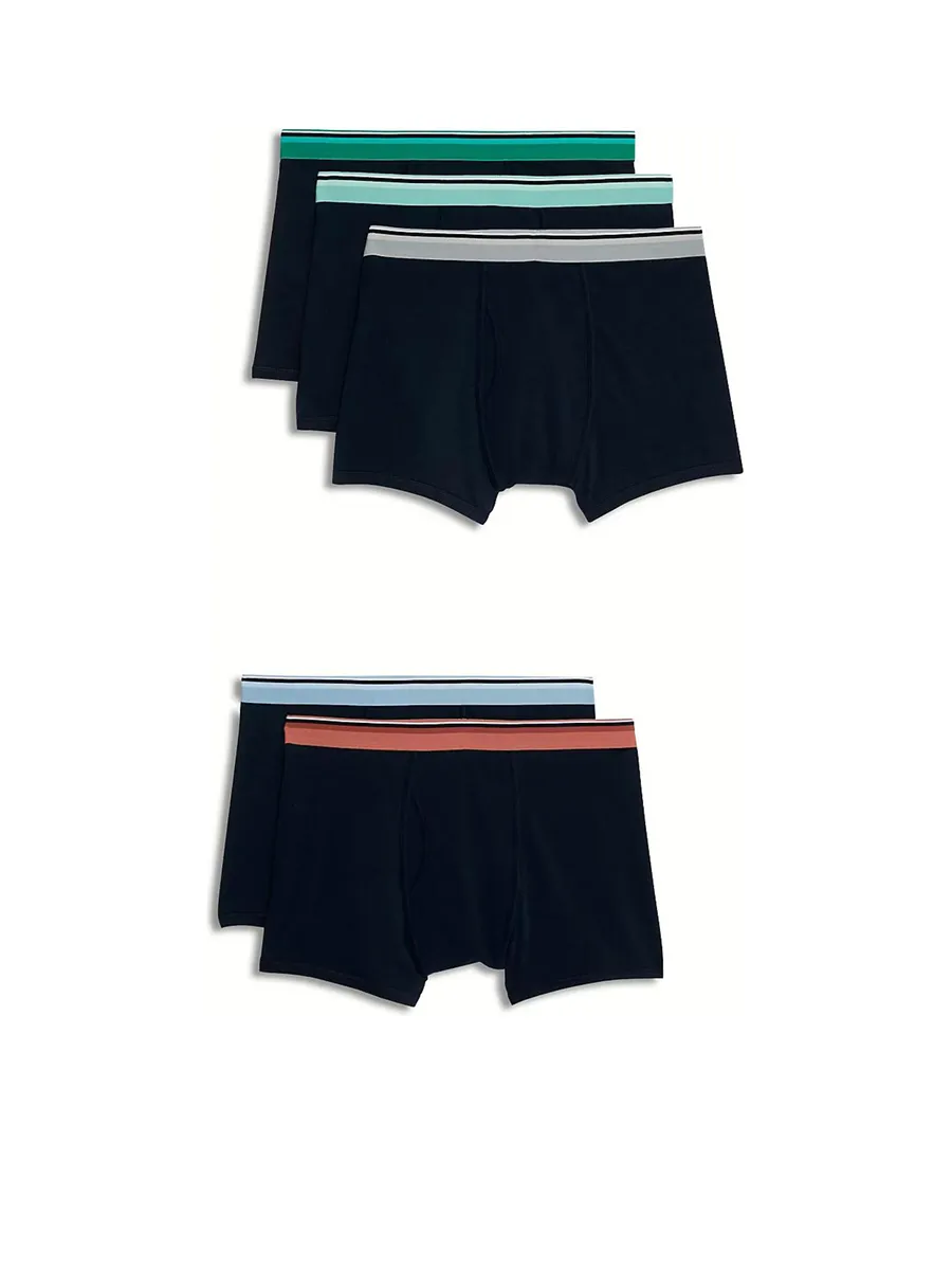 MARKS & SPENCER Men Trunks Cotton Stretch Cool & Fresh 5 pk