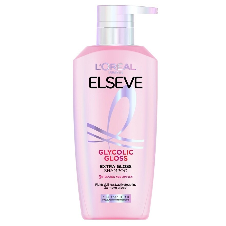 L'Oreal Paris Elseve Shampoo Glycolic Gloss Extra Gloss 400 Ml.