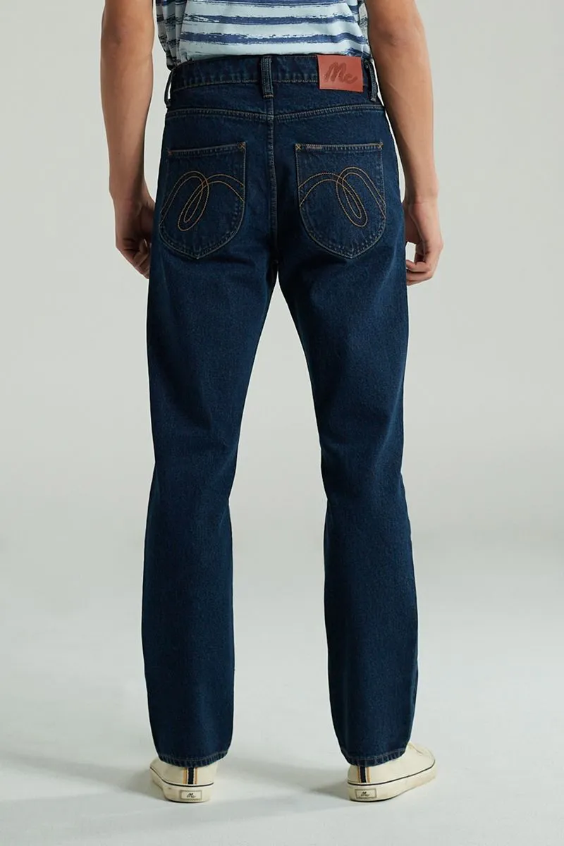 MC JEANS Men's Jeans Navy Blue MARZ128
