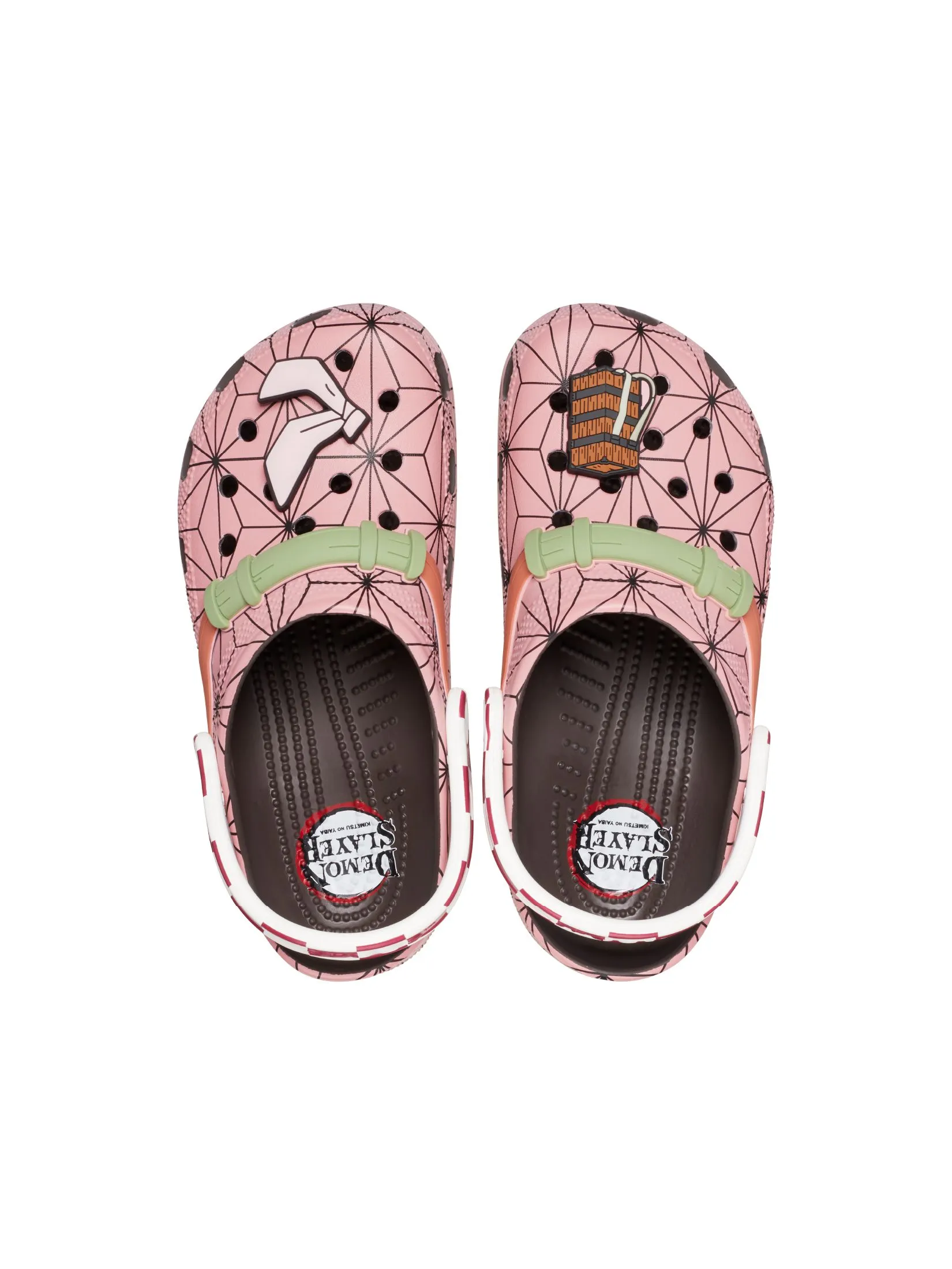 CROCS UNISEX DEMON SLAYER NEZUKO CLASSIC CLOG - ESPRESSO