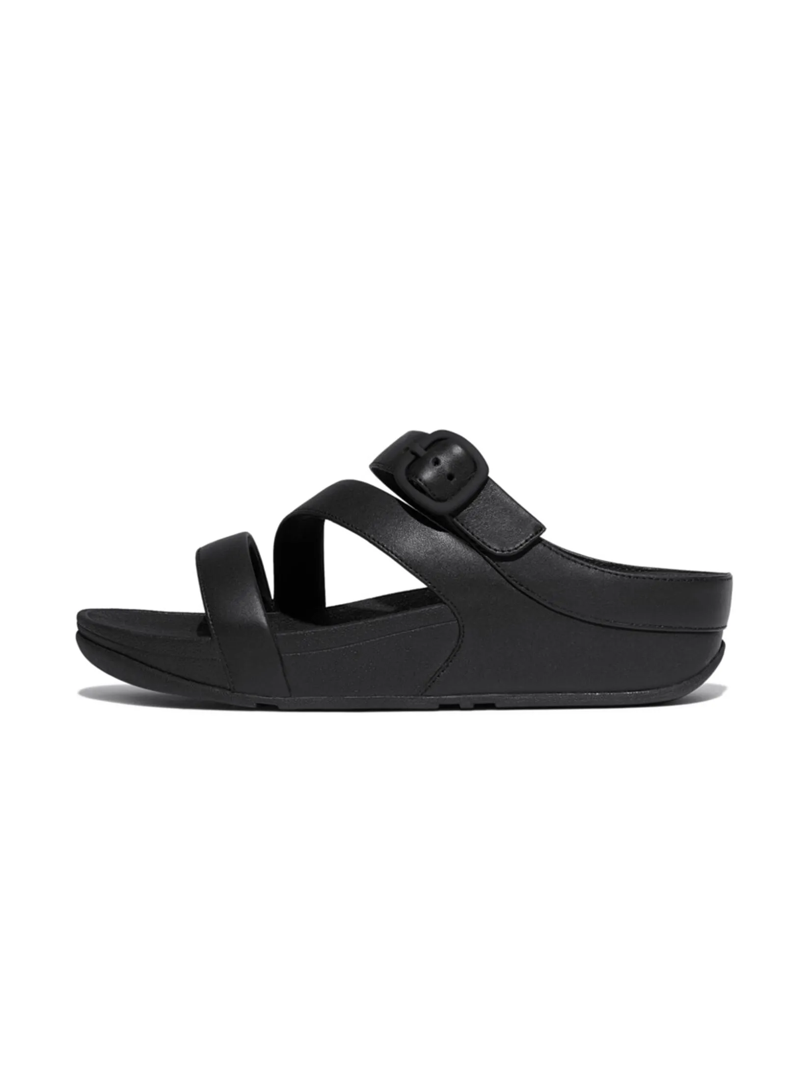 FitFlop™ WOMEN'S SKINNY II LEATHER Z-STRAP S BLACK