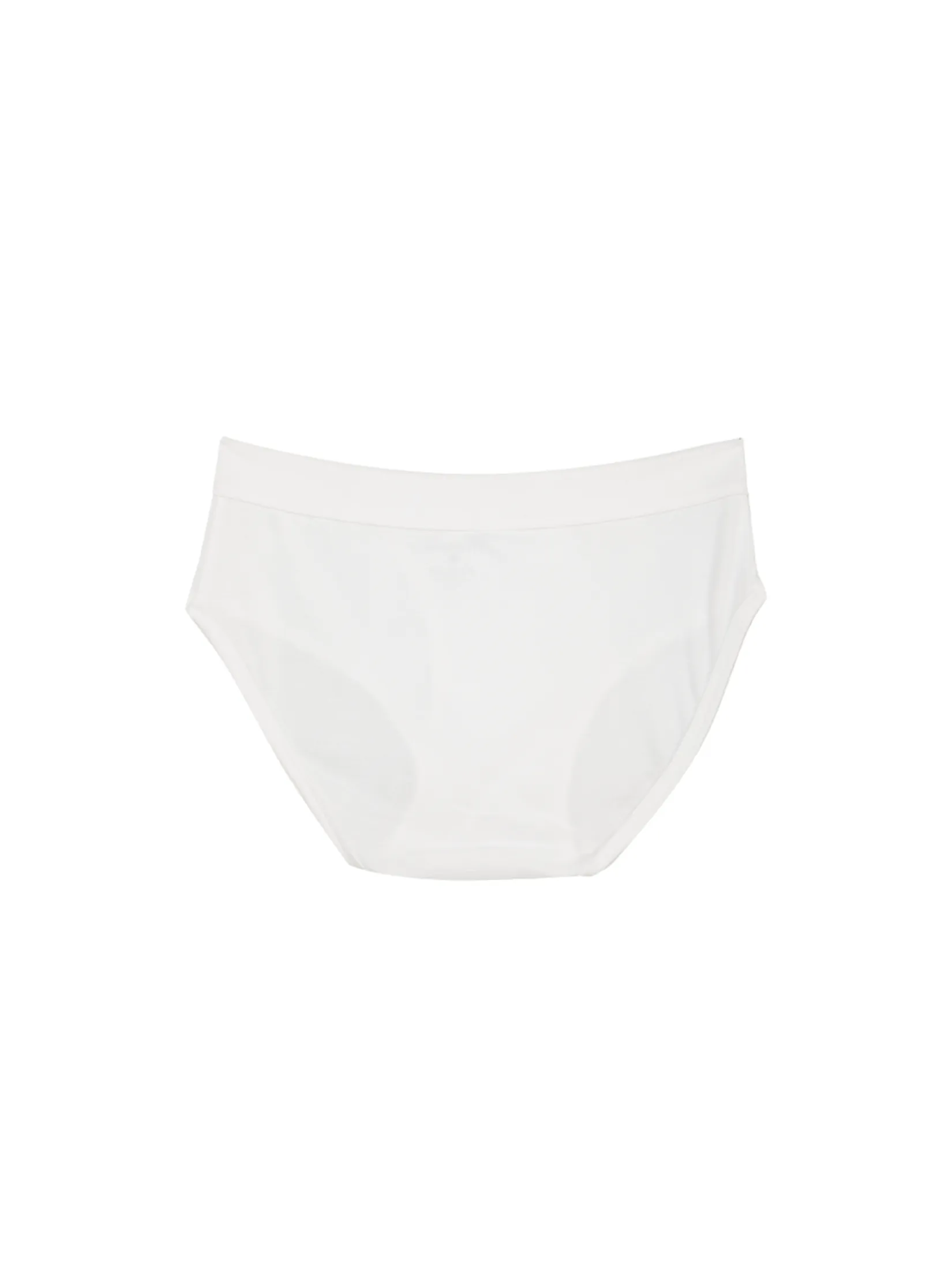 ELLE HOMME Men BRIEF Underwear KUB2001 Cotton 100% PACK 3 Pcs. - White