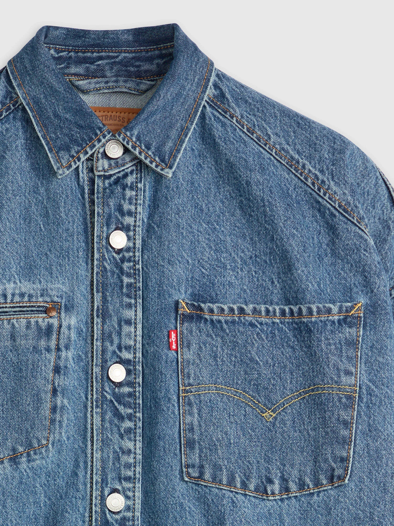 LEVI'S Men s Twist Shacket Blue