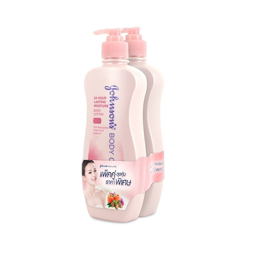 Johnson's Body Care Pink Lotion 400 Ml. Twin Pack