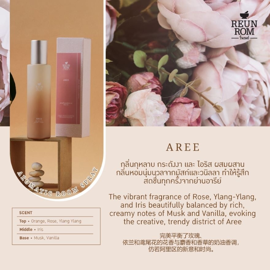 Reunrom Aromatic Room Spray 150ml. Ari