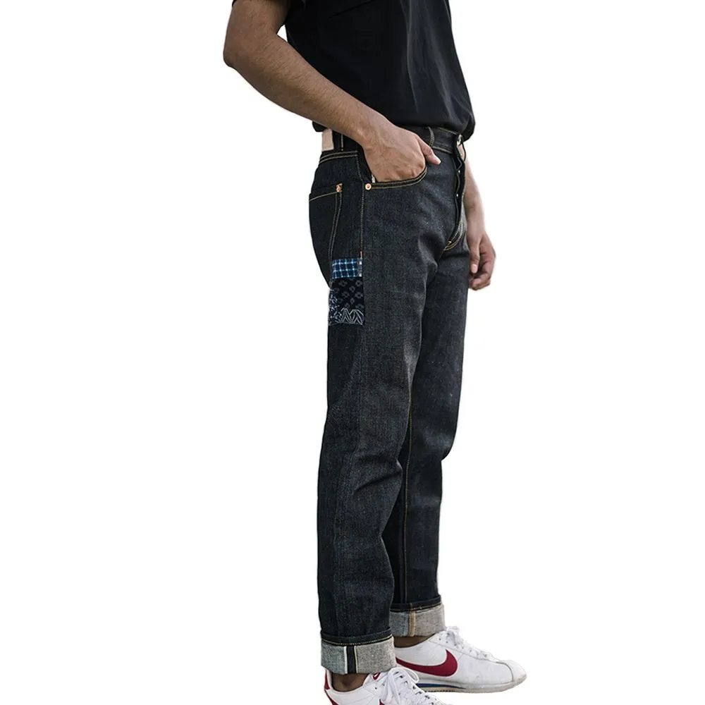 BLACK SHEEP JEANS Dark Blue Slimfit Jeans 14oz. BSRF-M-SF201