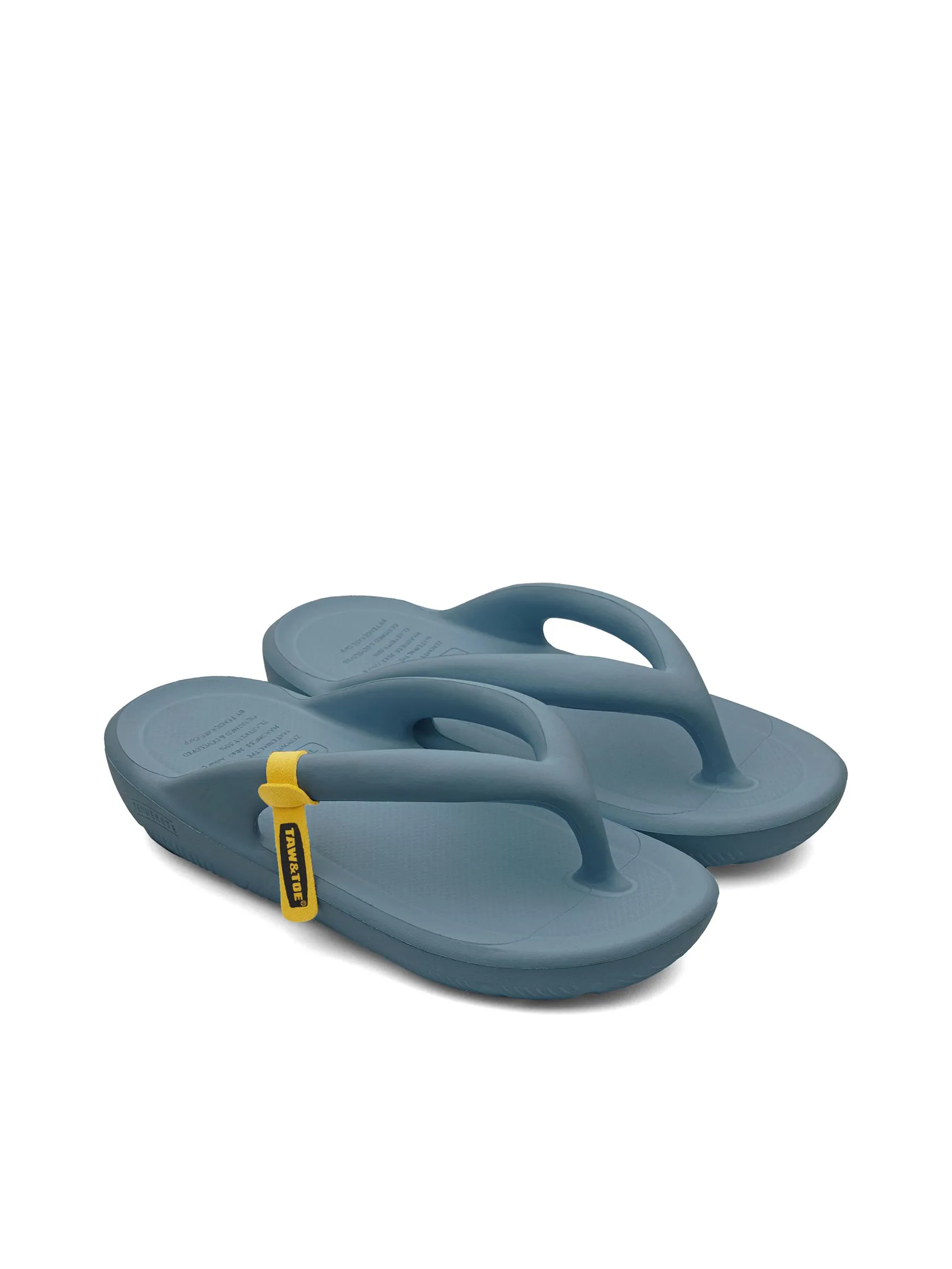 TAW&TOE Unisex Sandals Zerovity Flip Flop OG Misty Blue