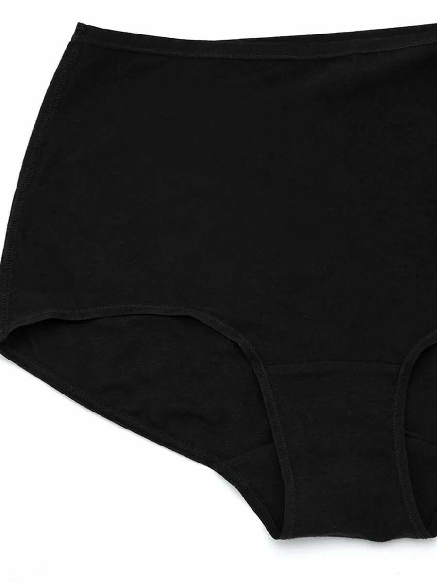 SABINA Forever Young GOLD Woman High Waisted Panty - Black